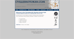 Desktop Screenshot of cvillekarate.com